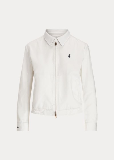 Chaquetas Polo Ralph Lauren Mujer Blancos - Cotton Chino - LIXTD1207